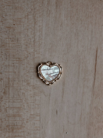 Heart Shell Charm 10