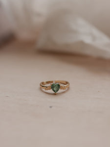 Green Heart Ring